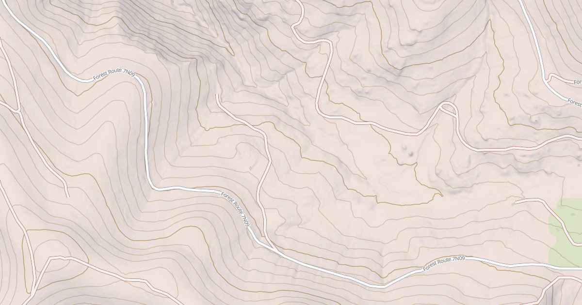 Map preview of USFS Motor Vehicle Use Map Roads {26486BE2-E43D-438E-ADAD-776011A183DB}
