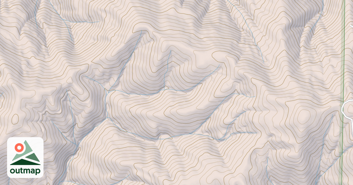 Map of BRIDGE GULCH