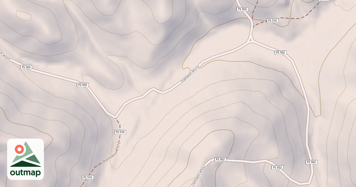 Map of DANSKIN #510