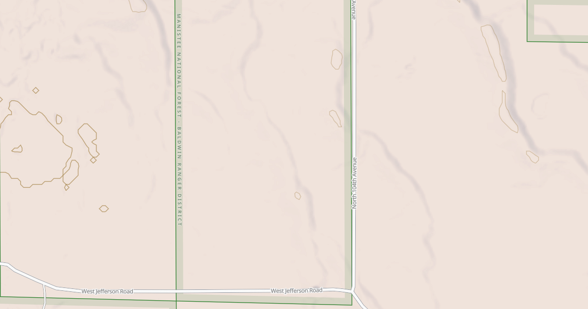 Map preview of 6158