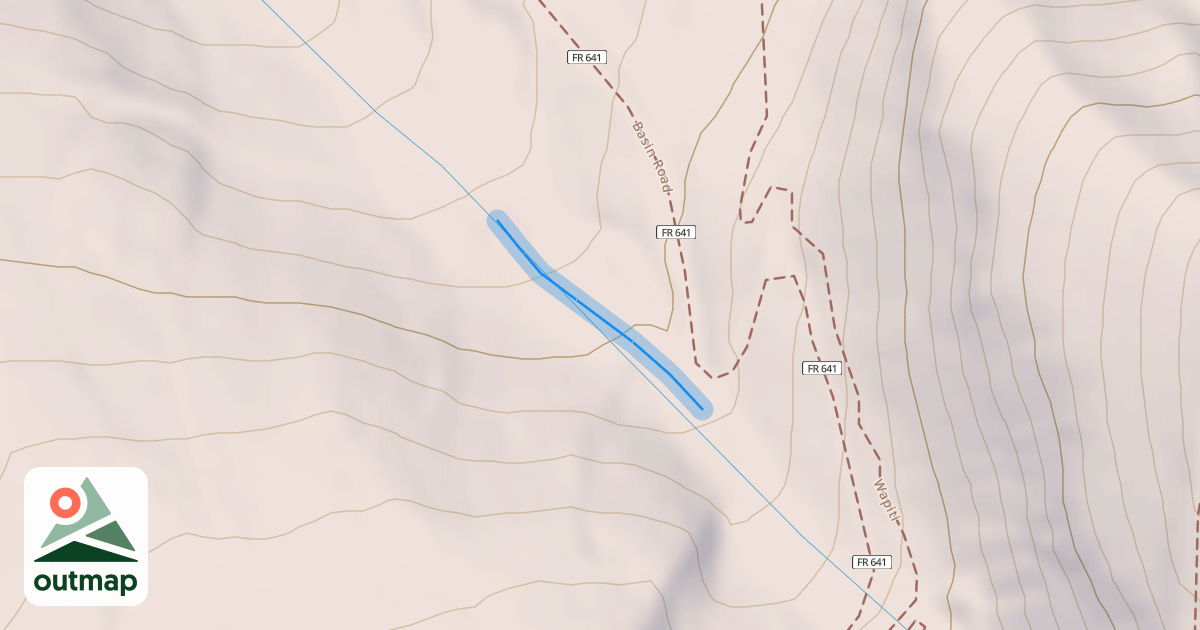 Map of Ophir Loop