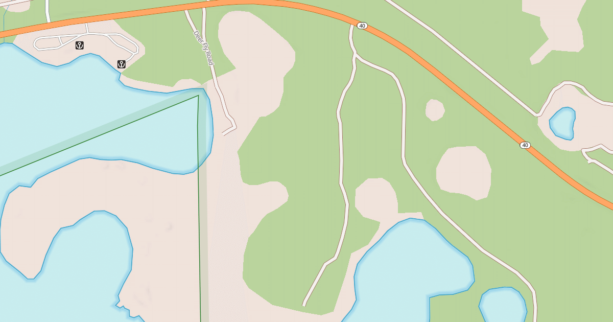 Map preview of USFS National Forest System Roads {EF883F5A-EA48-4FFB-A87D-05CB3DC6D089}