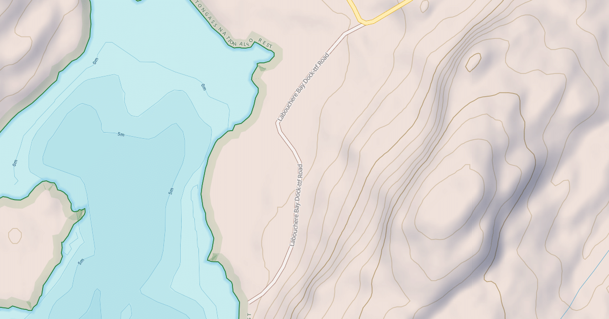 Map preview of LABOUCHERE BAY DOCK-TTF