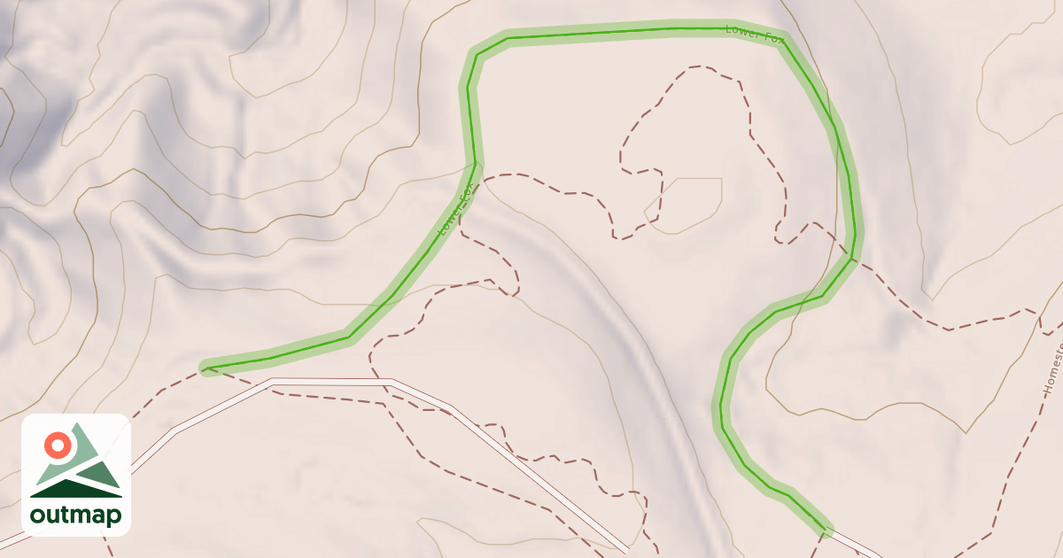 Map of Lower Fox