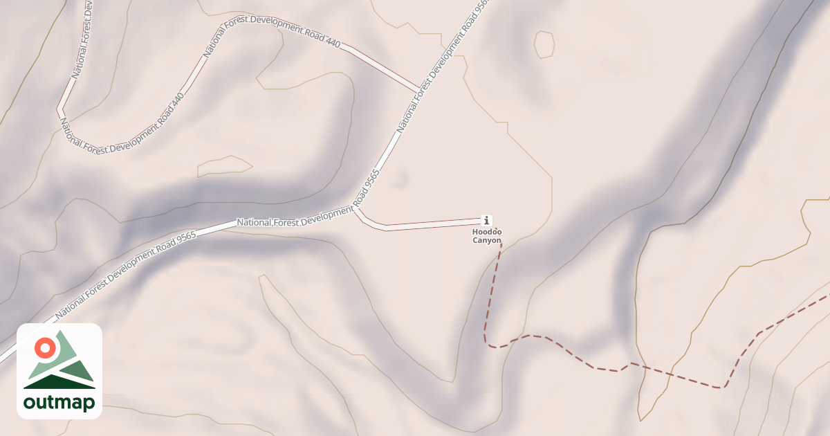 Map of USFS Motor Vehicle Use Map Roads {6F4975AA-3C69-44FF-98FC-F9BB7A29C694}