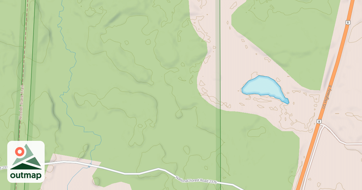 Map of FR 2376A