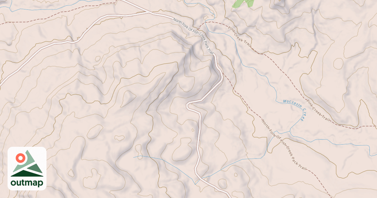 Map of Beauty Park Snowmobile