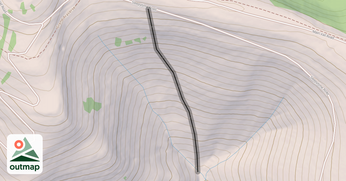 Map of Headwall