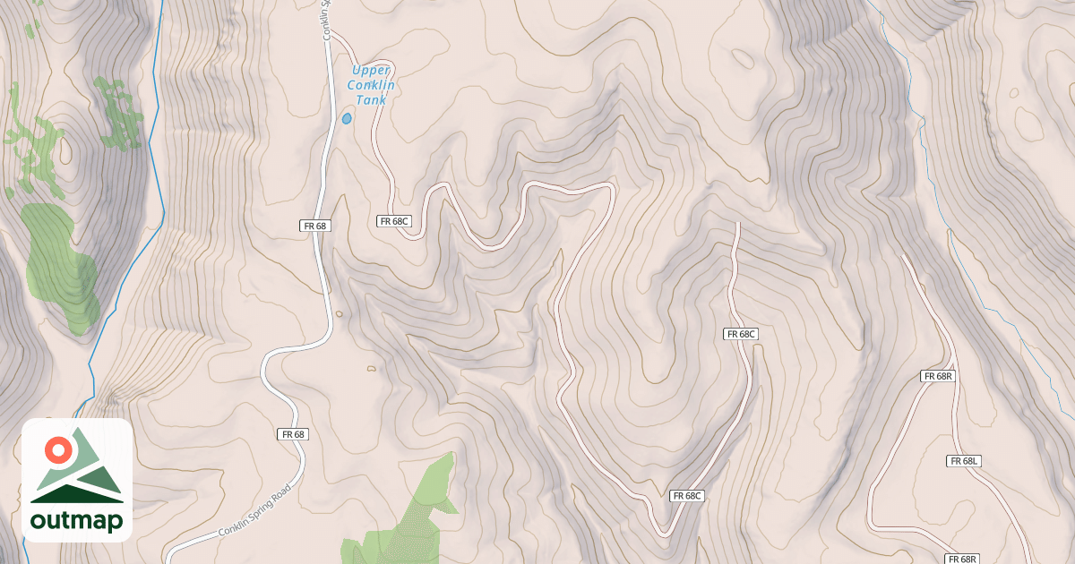 Map of USFS National Forest System Roads {8D390D47-A43C-4D08-A05D-3F4EBB102FE4}