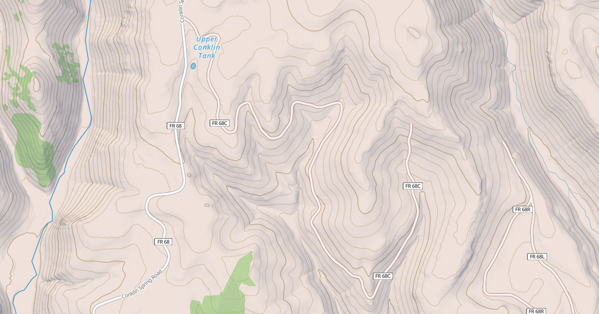 Map preview of USFS National Forest System Roads {8D390D47-A43C-4D08-A05D-3F4EBB102FE4}