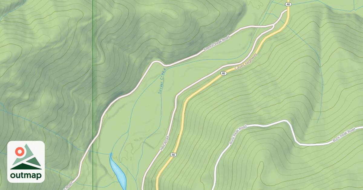 Map of OLD FRENCH KNOT