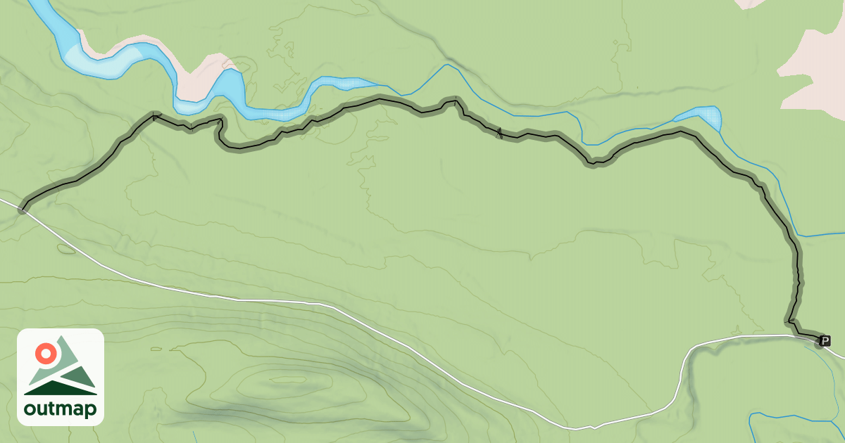 Map of Coin du Banc à Percé