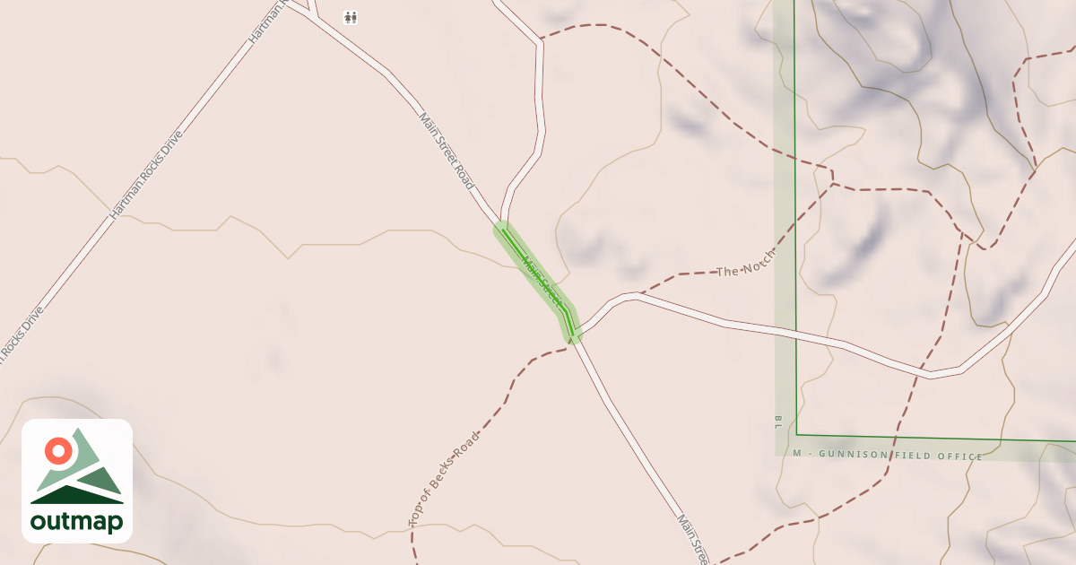 Map of Main Street