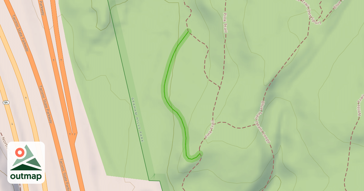 Map of Pink Trail