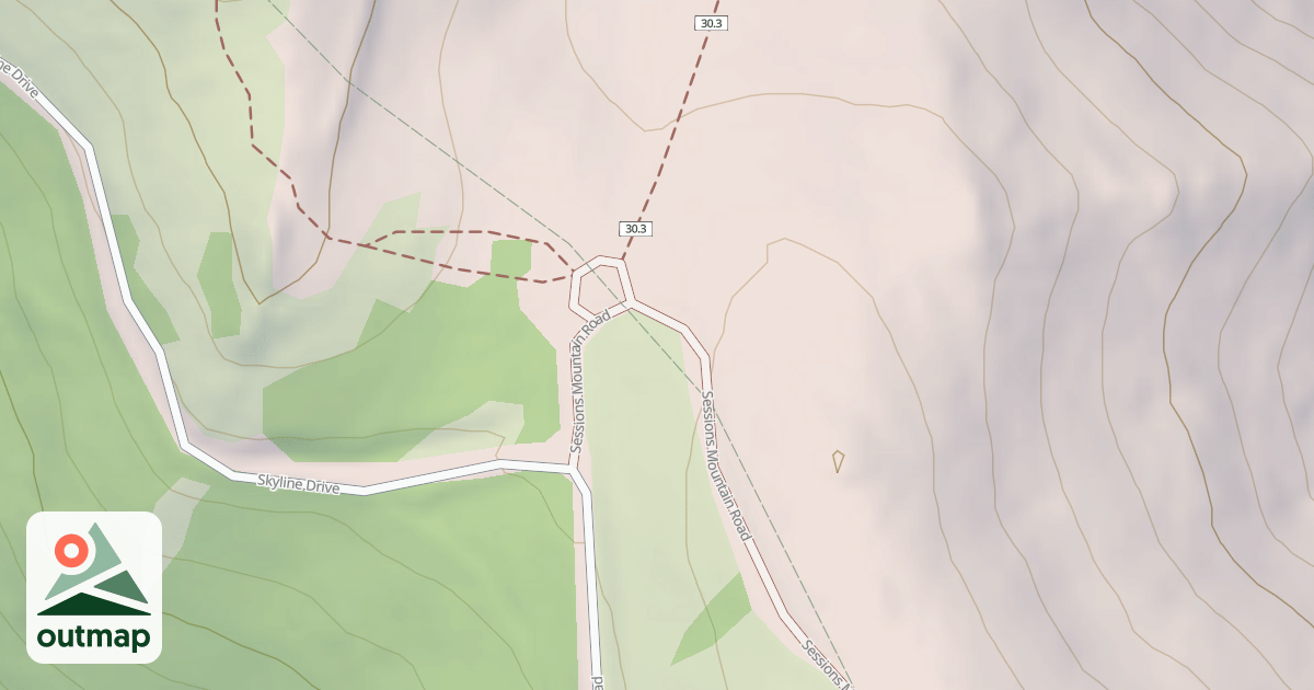 Map of Gwt Francis Peak To Morgan Co.
