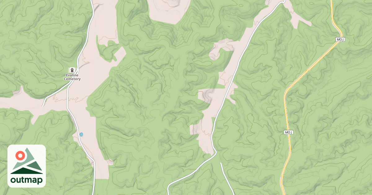 Map of GREEN MOUNTAIN