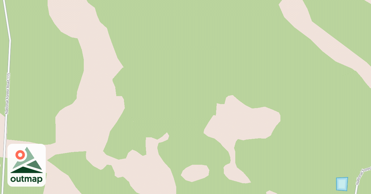 Map of USFS Motor Vehicle Use Map Roads {552888DE-E391-4B91-84CA-04E6BA034DF3}