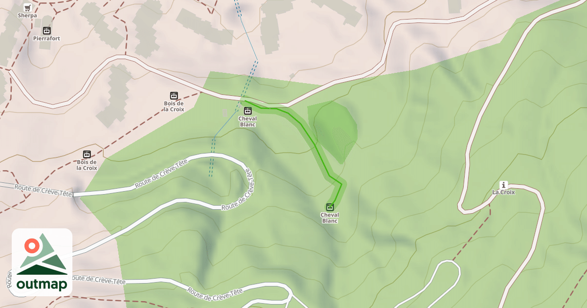 Map of Cheval Blanc