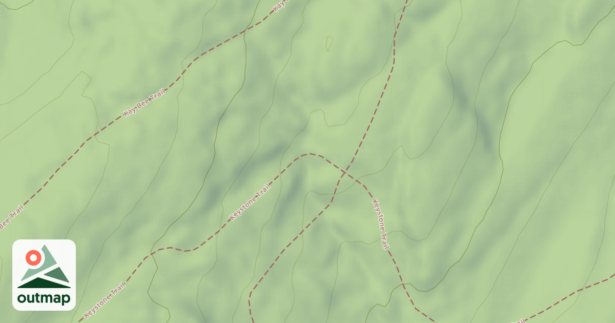 Map of Keystone Trail