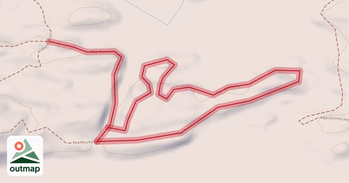 Map of The Rookery