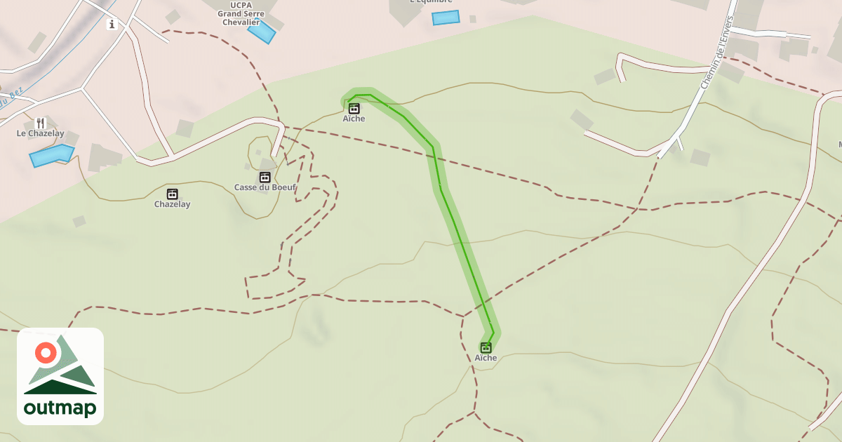 Map of Aiche