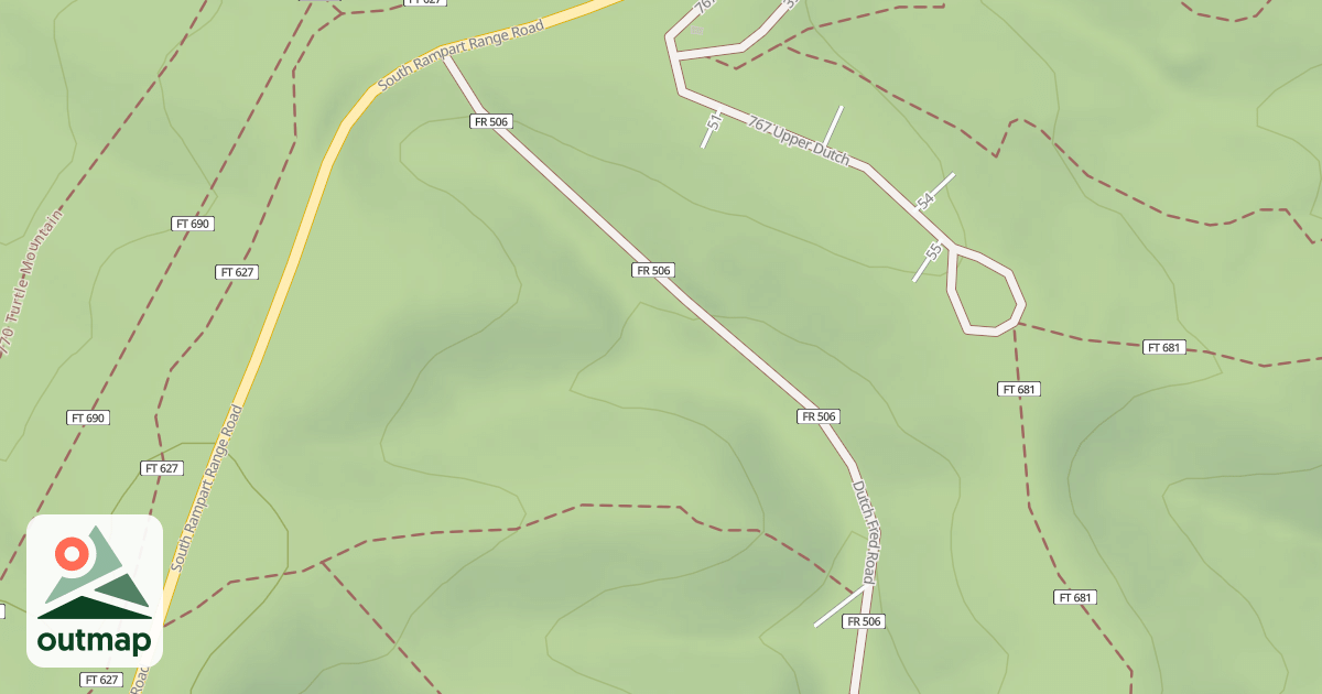 Map of DUTCH FRED