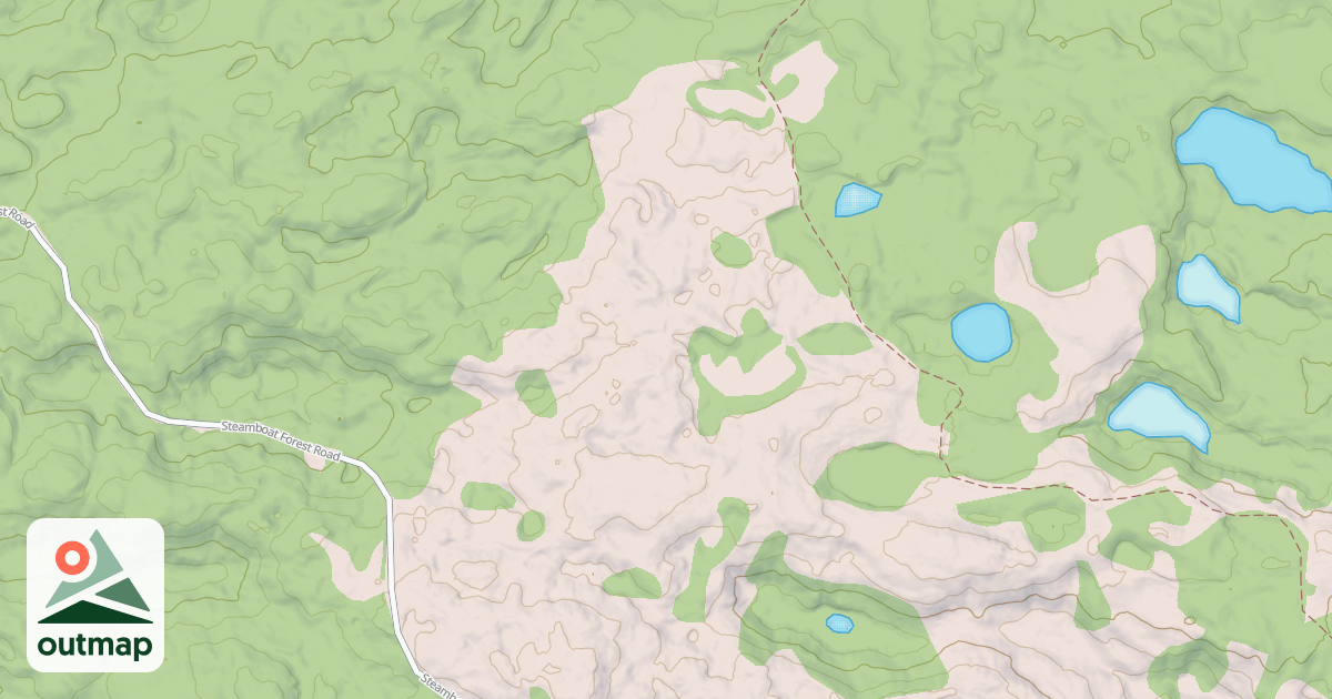 Map of Martineau Recreational Trails