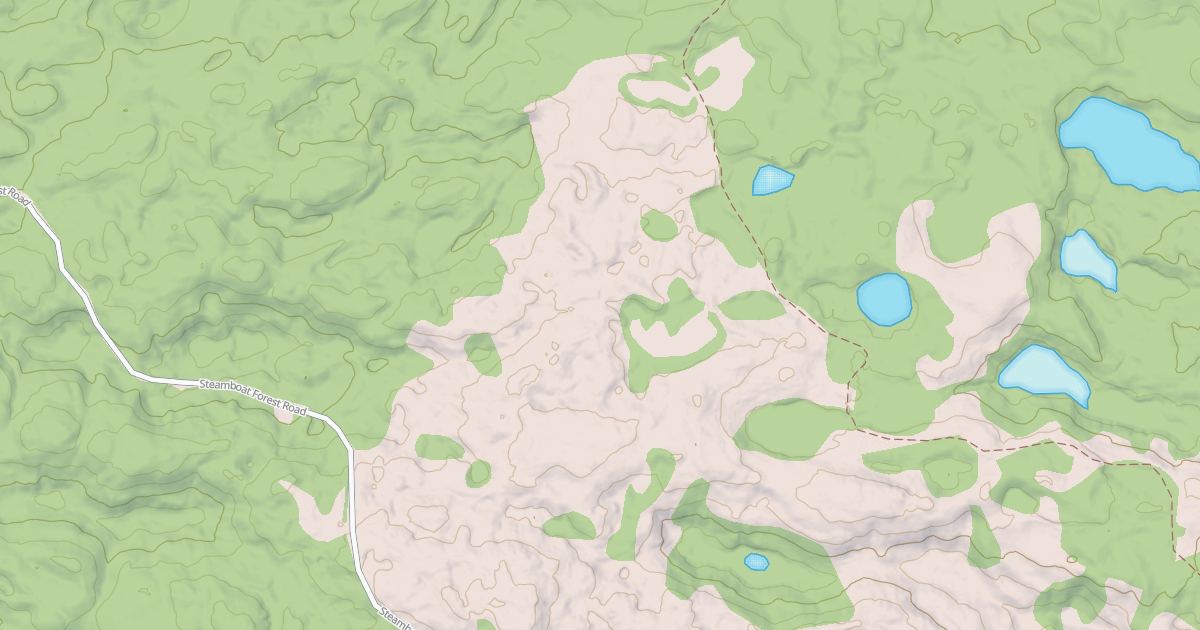 Map preview of Martineau Recreational Trails