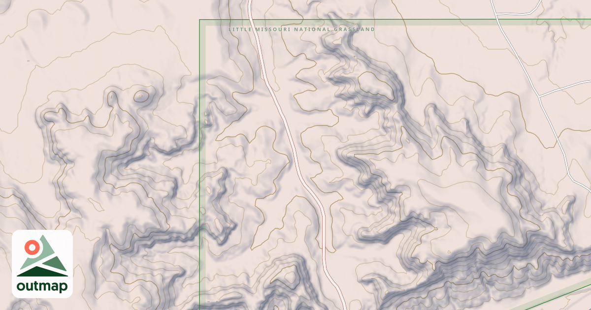 Map of (FDR) REDWING CREEK