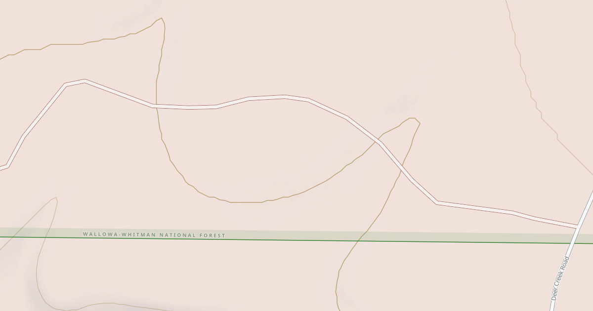 Map preview of USFS National Forest System Roads {19F98FAB-EB68-4A5D-BDE2-55AD7CB21C85}