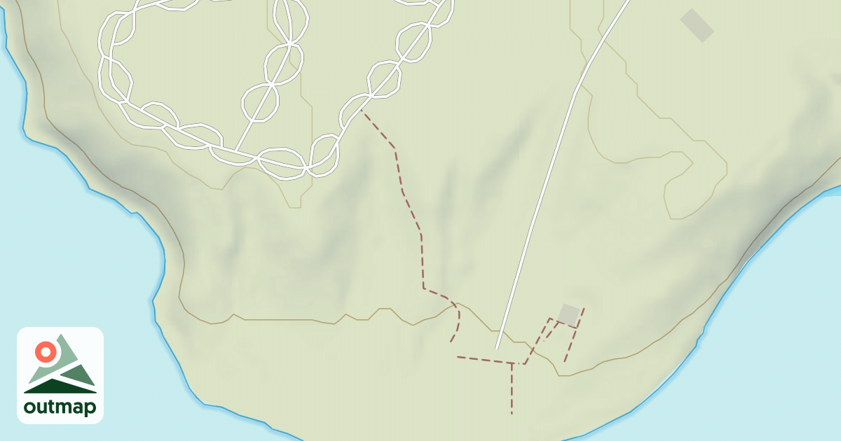 Map of USGS National Digital Trails 769bd40f-3b45-48c1-b32a-87e8c096998c in Pembina