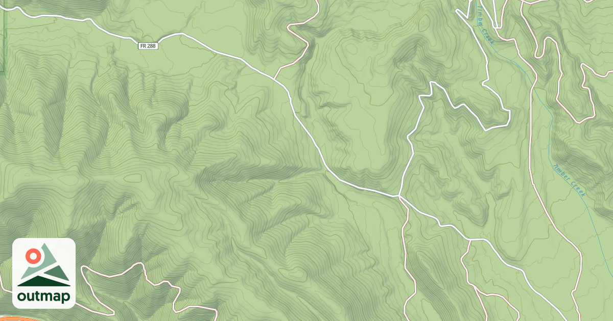 Map of PACKER CREEK
