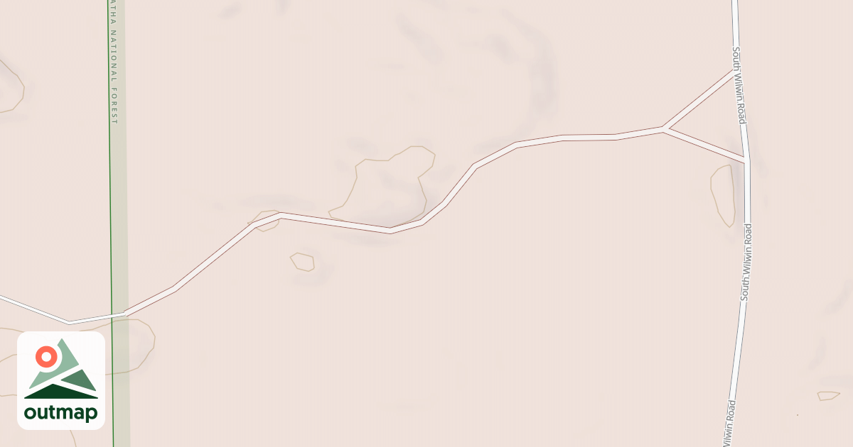 Map of HENDRIE RIVER SPUR B
