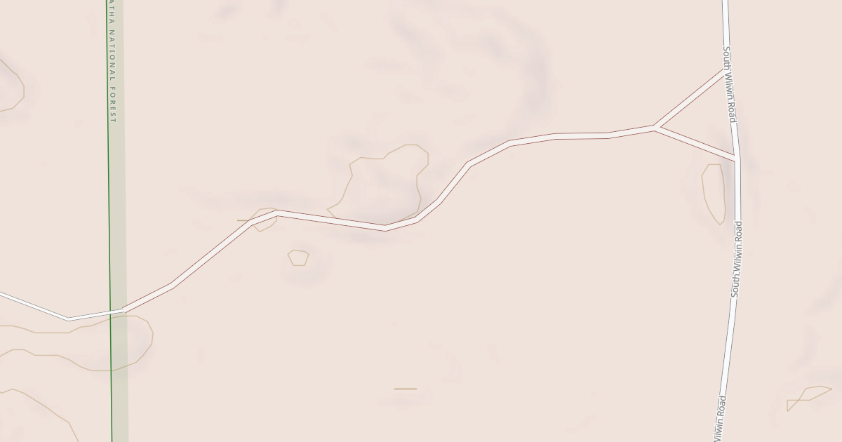 Map preview of HENDRIE RIVER SPUR B