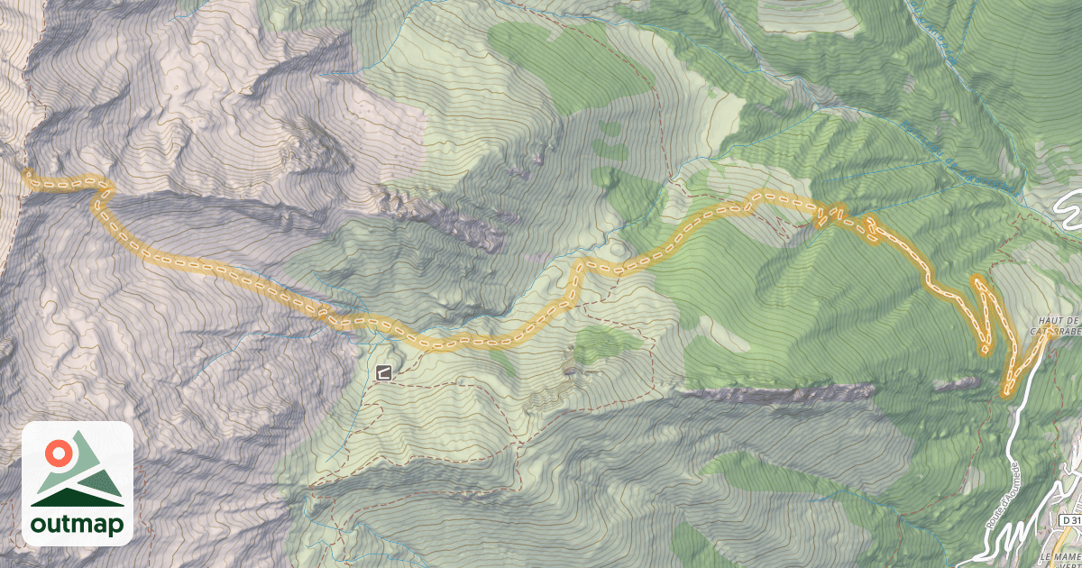 Map of Pic Wilson — Ferme Igau