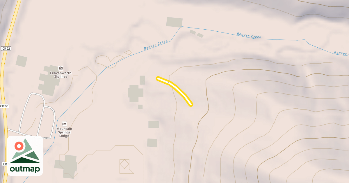 Map of Rowdy Coyote Connector