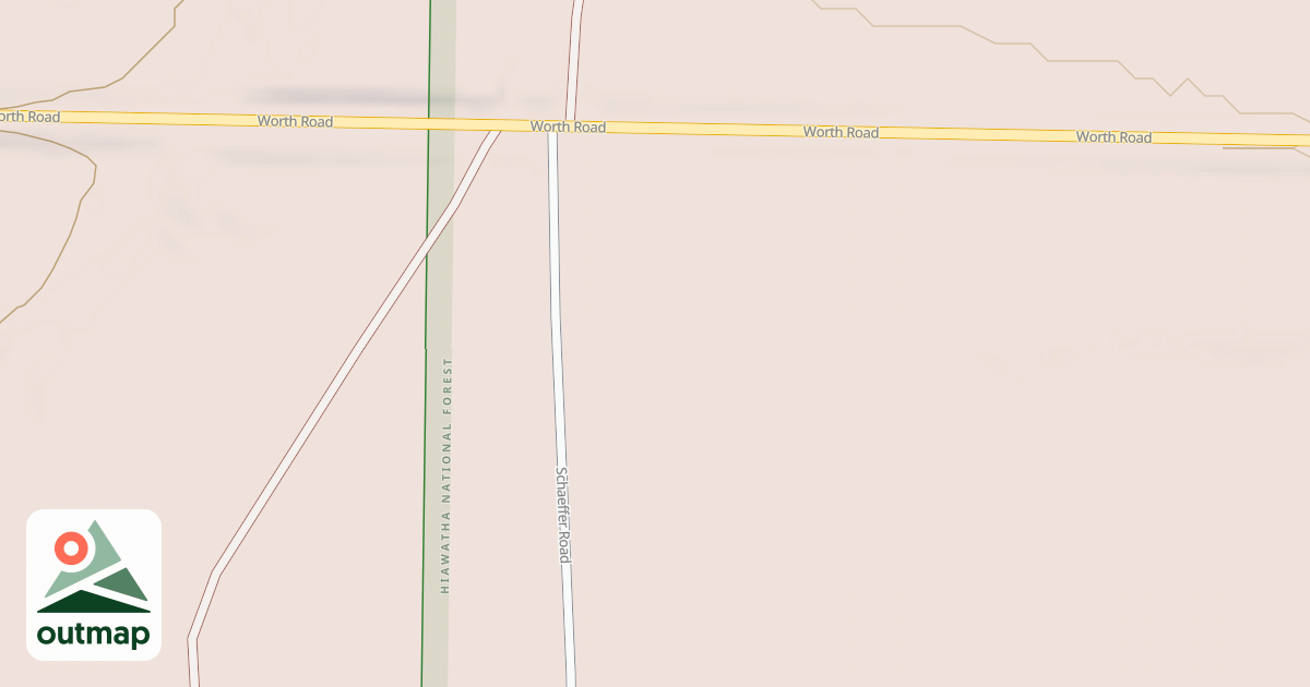 Map of SCHAEFFER SPUR C