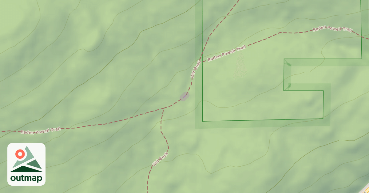 Map of Old Buck