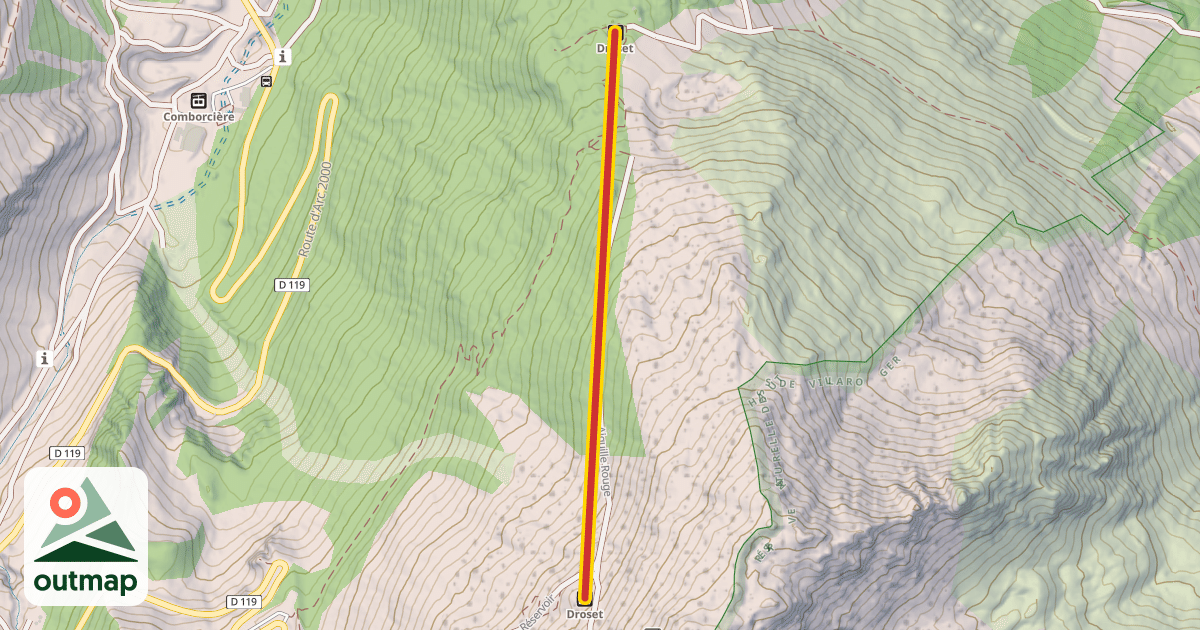 Map of Droset