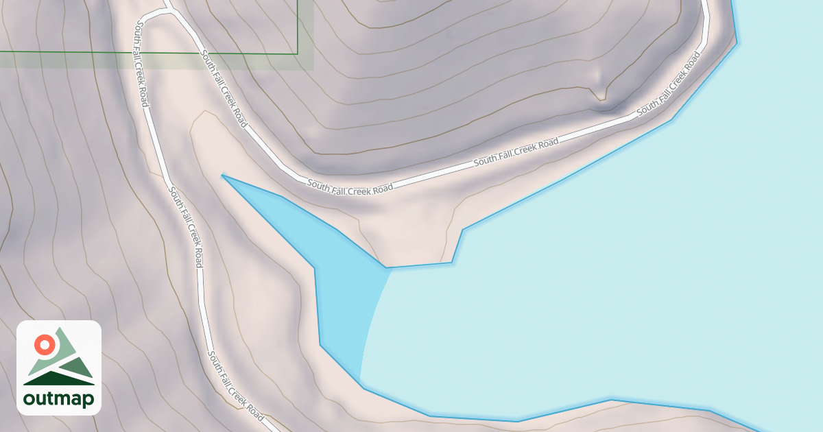 Map of CASTLE CREEK CG