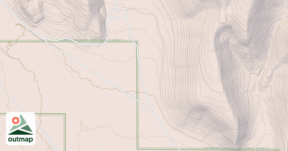 Map of CAMAS CREEK