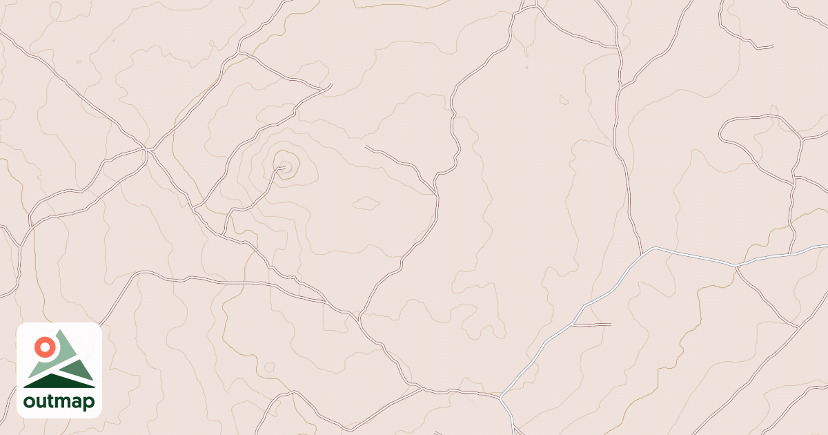 Map of LONEPINE BUTTE