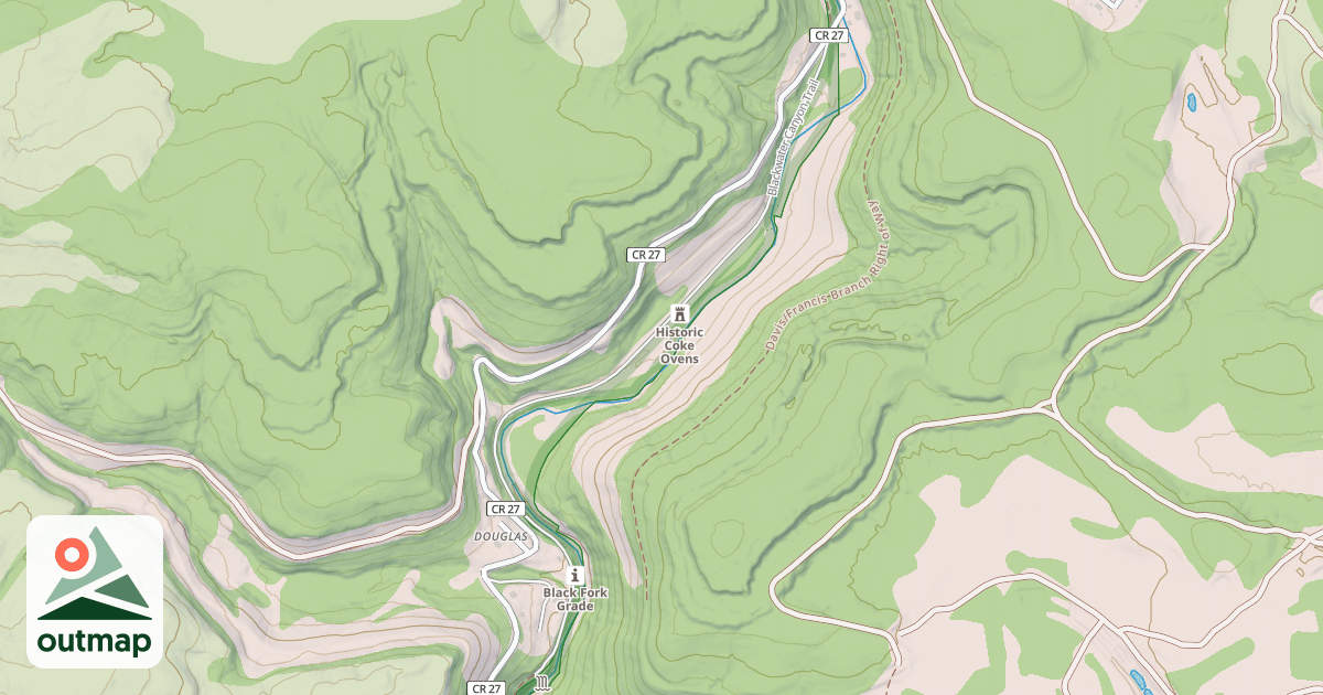 Map of RAIL FALLS