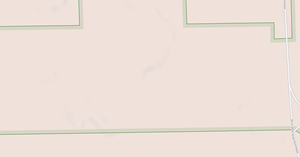 Map preview of NORTH MOOSE LAKE ROAD SPUR A