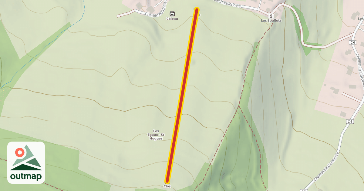 Map of Clos