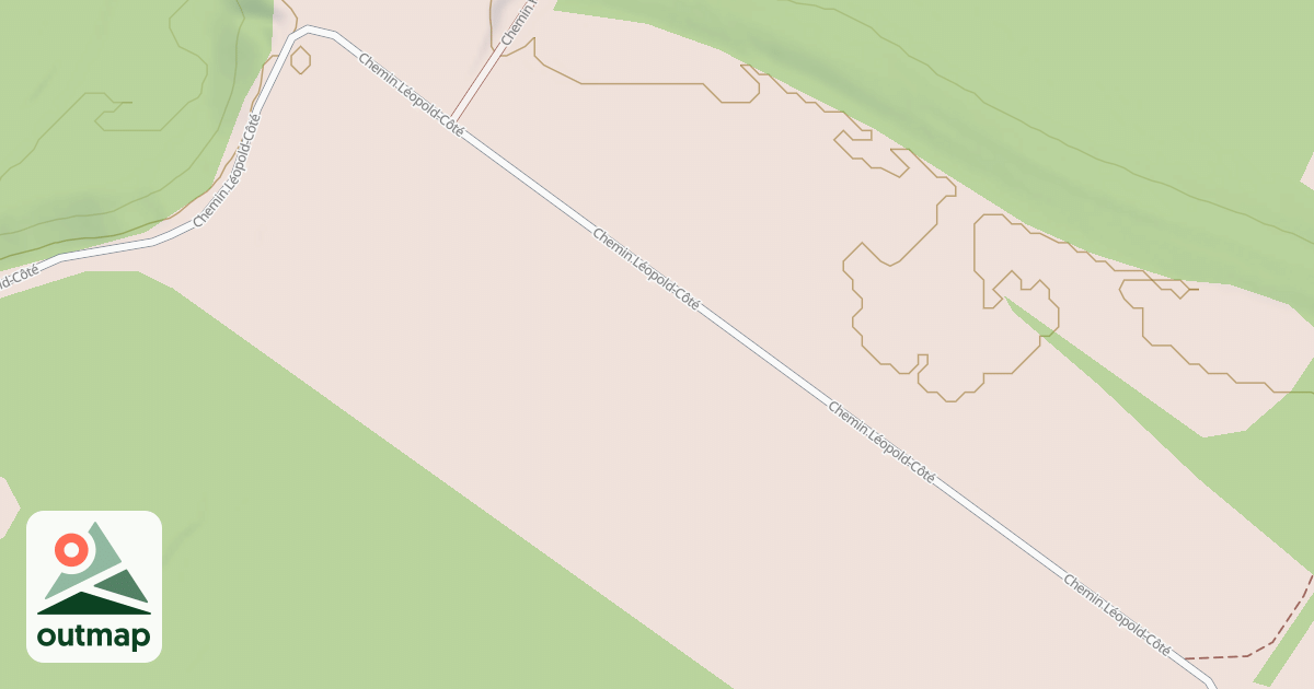 Map of Saguenay Quad Trails 112