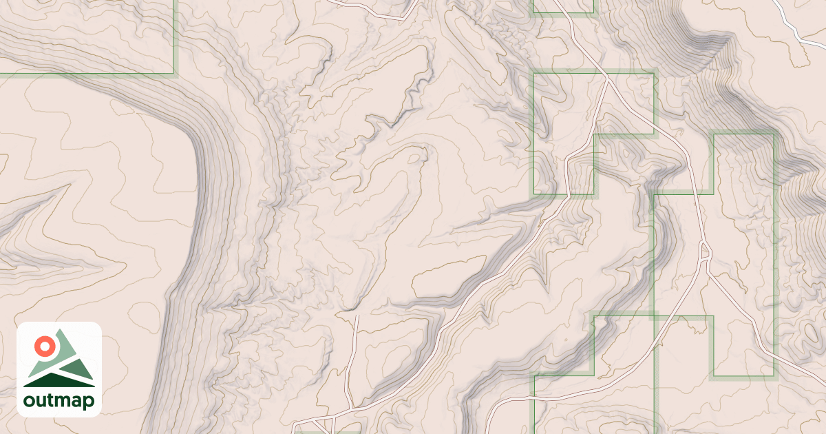 Map of USFS Motor Vehicle Use Map Roads {959A7284-33AD-4917-B2EC-9B519950A8B0}