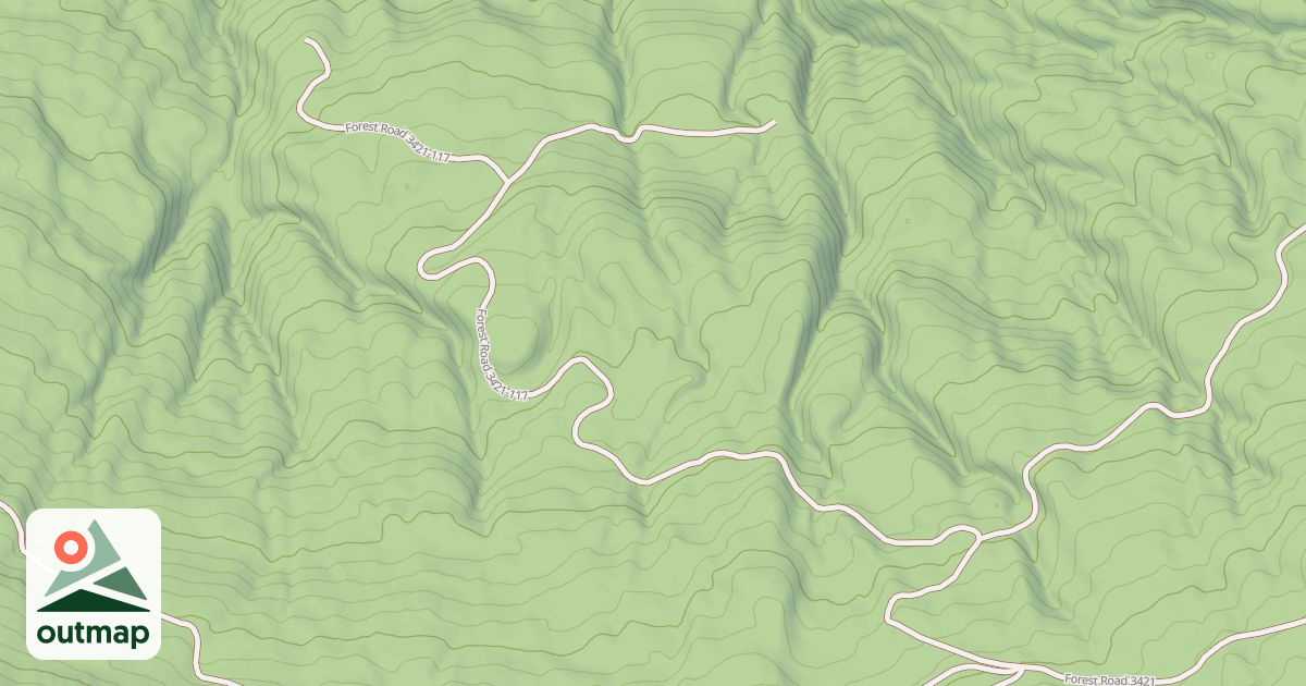 Map of USFS Motor Vehicle Use Map Roads {9D6F5043-929D-4577-A33A-59B7B80169CD}