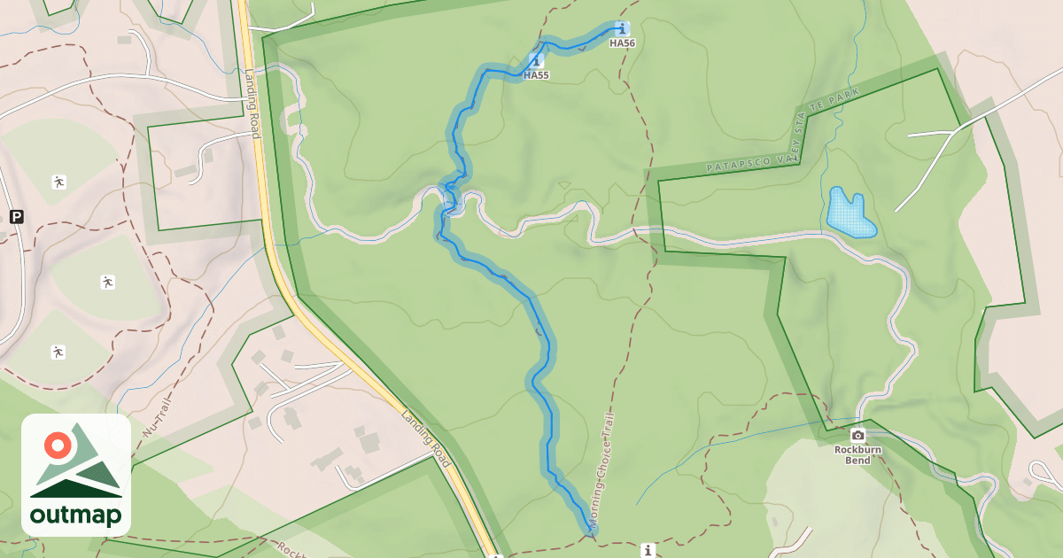 Map of Log Trail