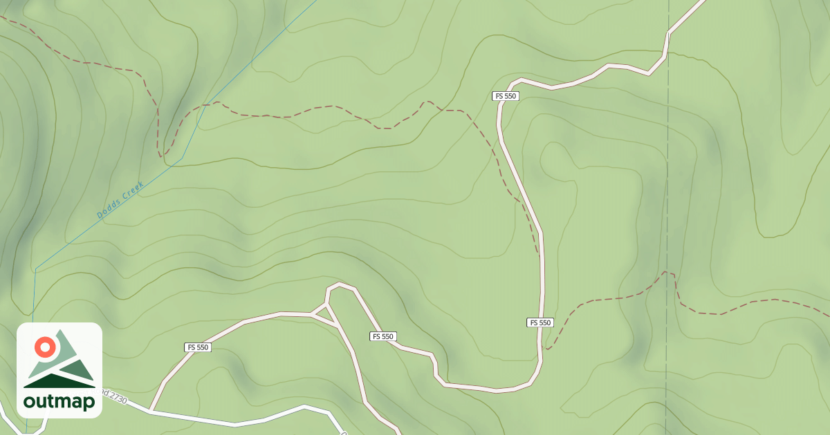 Map of USFS Motor Vehicle Use Map Roads {4C01F3F6-7736-4BCF-A066-267FE154736B}